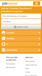 Mobile Screenshot of jobvector.com