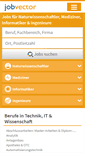 Mobile Screenshot of jobvector.ch